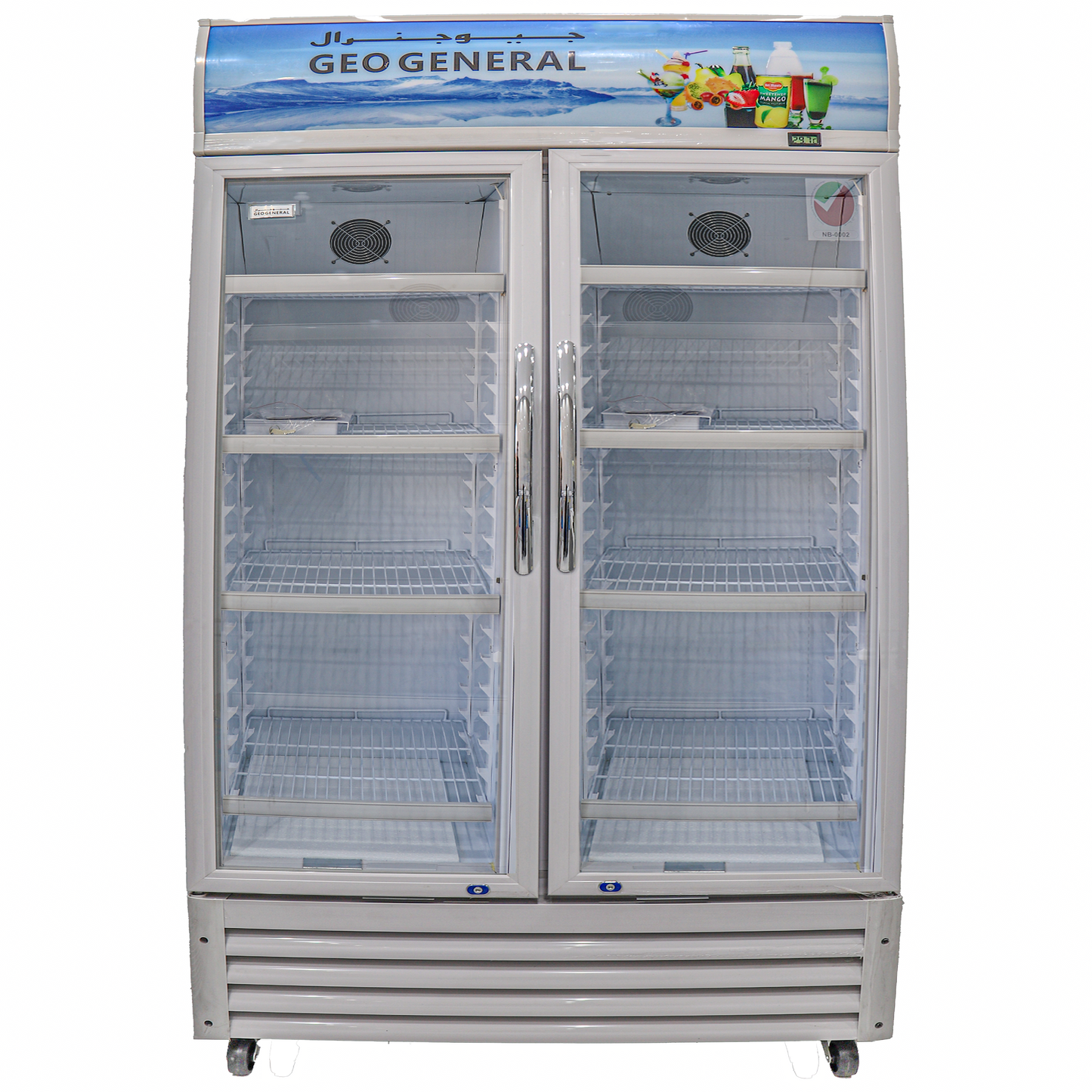 Geo General 800 Liters Showcase Freezer – GSC- 800L