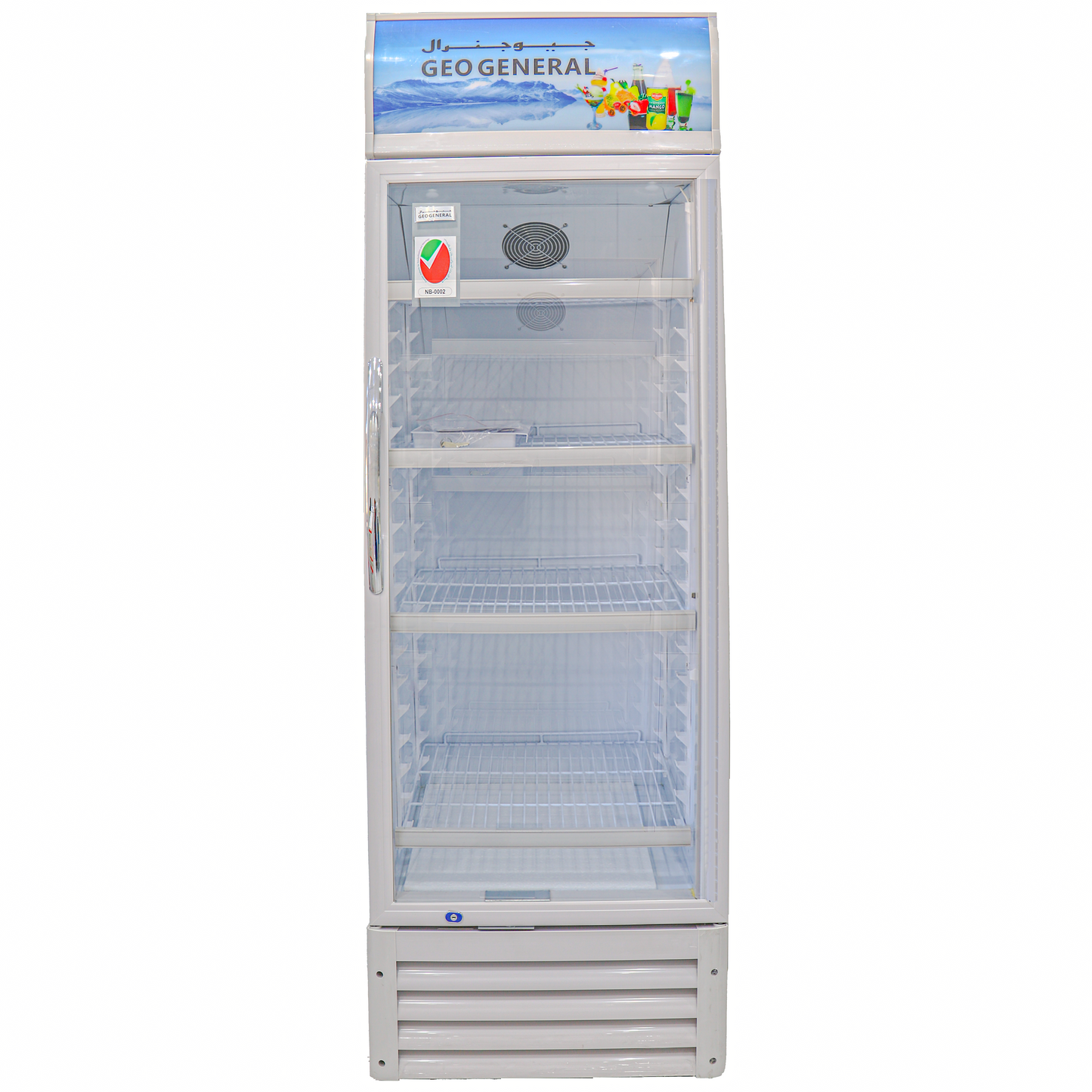 Geo General 253 Liters Showcase Freezer – GSC-253L