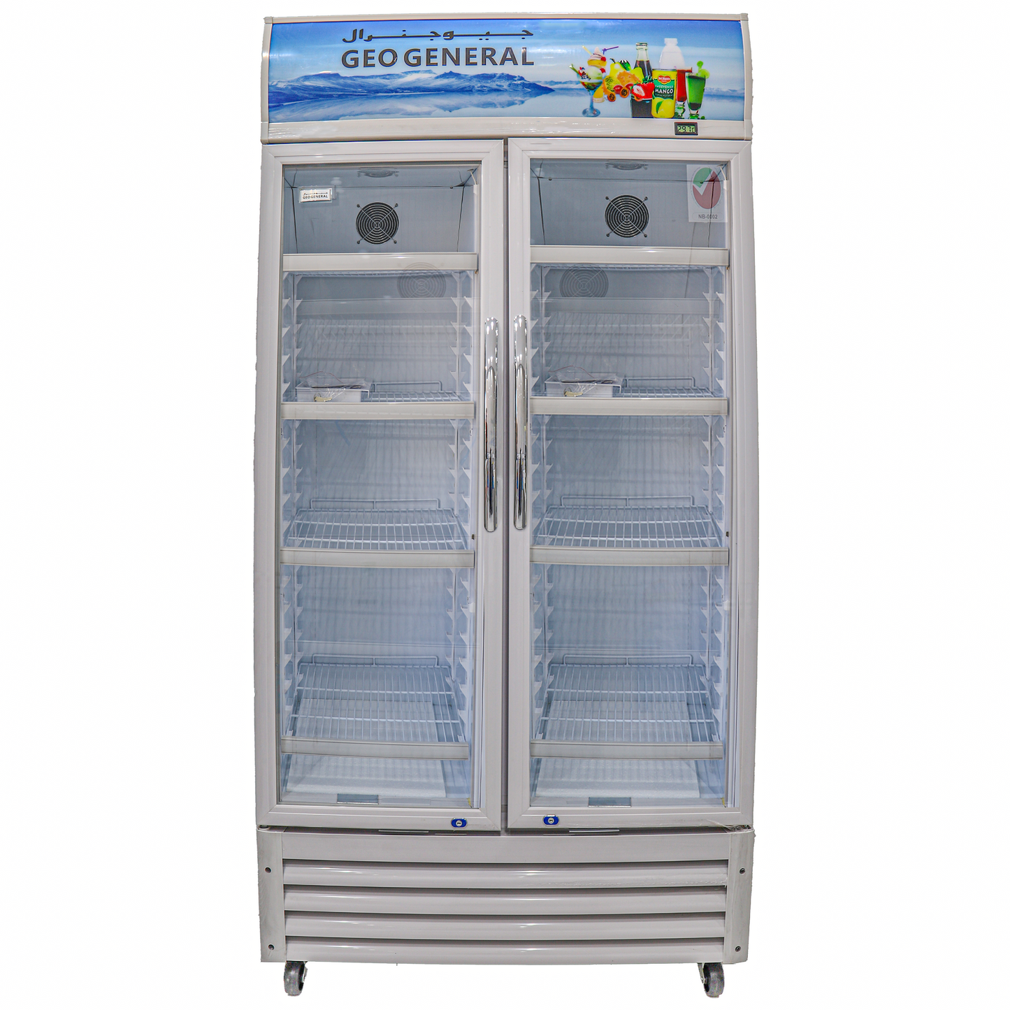 Geo General 553 Liters Showcase Freezer – GSC- 553L