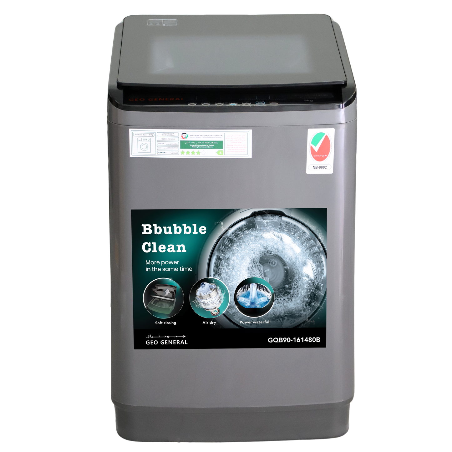 Geo General 9 Kg Fully Automatic Washing Machine – GWM-AT09K
